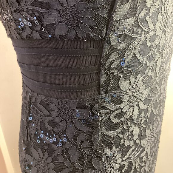 Alexa B Nites Lacy Dress, EUC, Size 14 - Picture 14 of 15